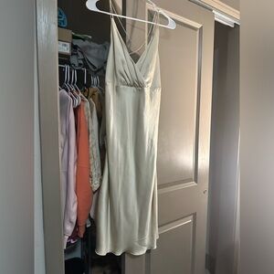Brand new w tags beige/champagne colored Etcetera dress size 6 Originally $250